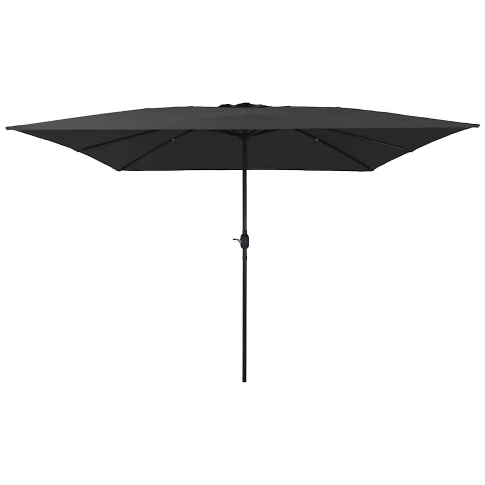 Parasol de jardin anthracite 295 x 295 x 245 cm