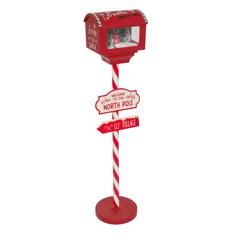 Déco lanterne de noël à led 