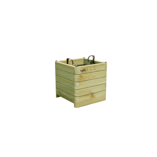 Bac a fleurs carre 61l