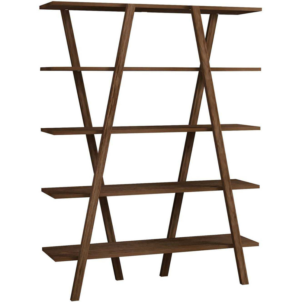 Etagère en pin effet noyer perla