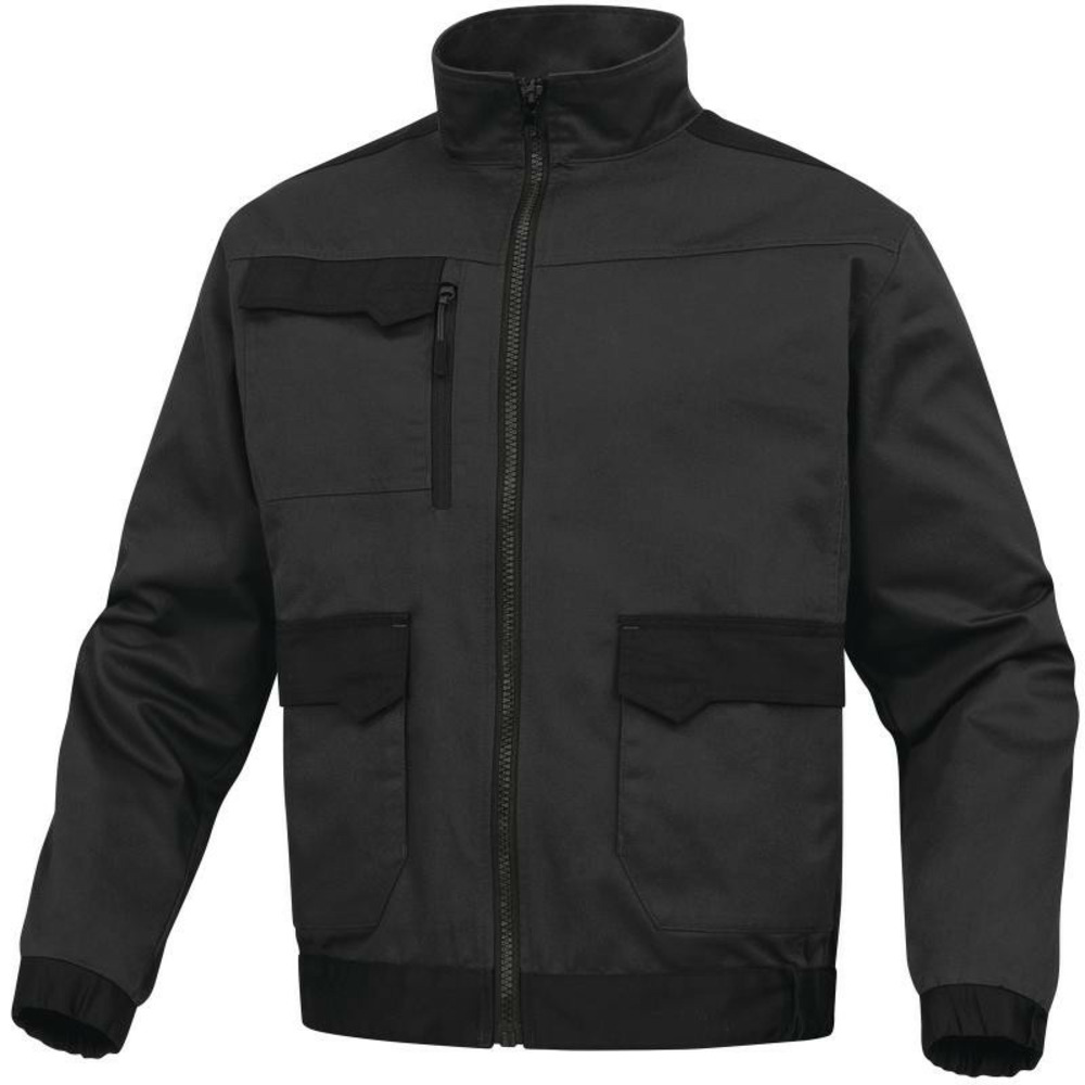 Veste de travail multipoches mach2 v3 noir gris ts delta plus m2ve3ggpt
