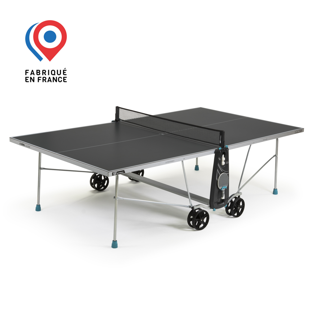 Table de ping-pong d'extérieur 100x outdoor gris