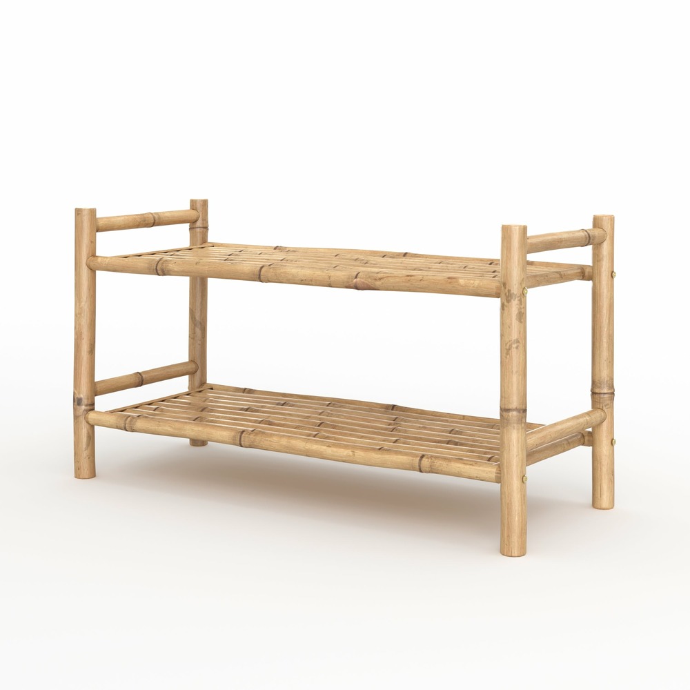 Bami-rangement à chaussures en bambou