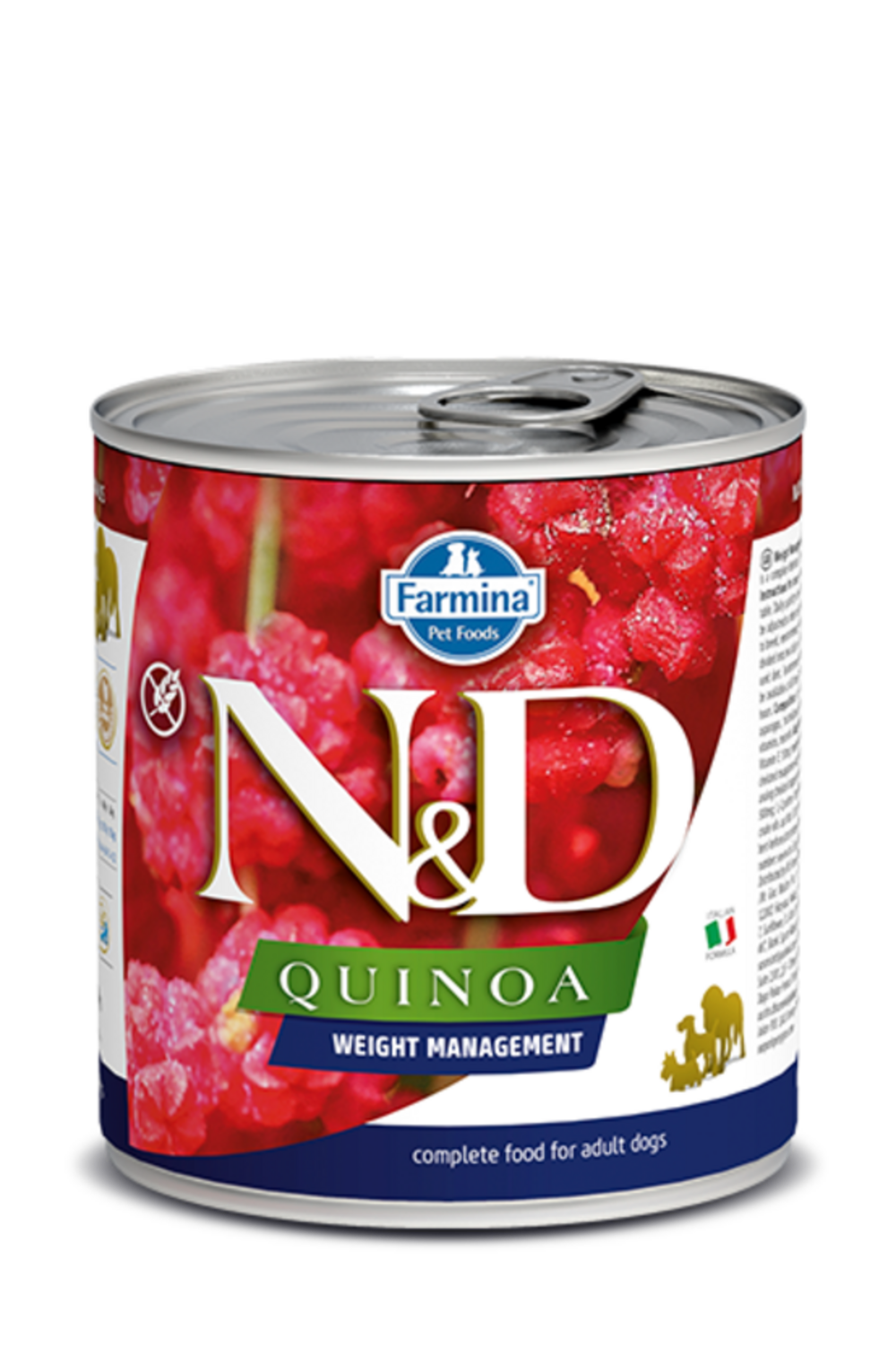Humides n&d chien quinoa weight management 6x285 gr