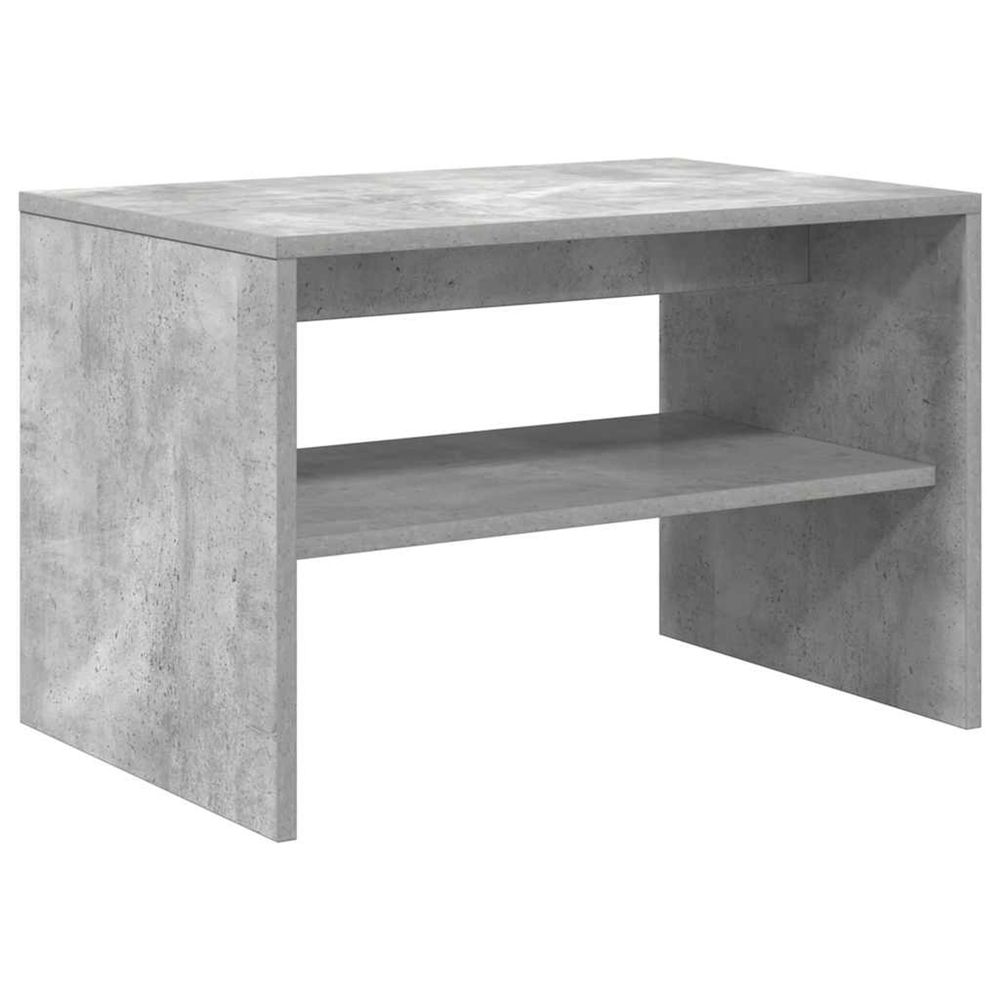 Meuble tv gris béton 60x40x40 cm bois d'ingénierie