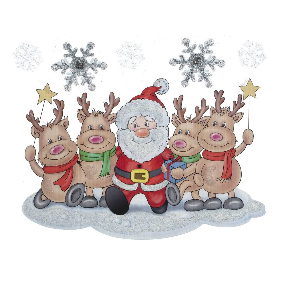 Stickers pop up père noël et compagnie