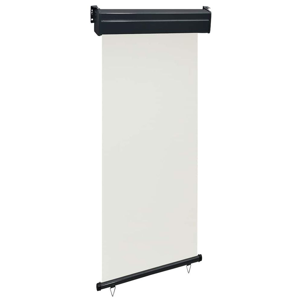 Auvent latéral de balcon 85x250 cm crème