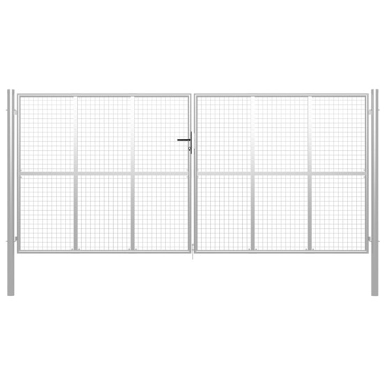 PORTE DE JARDIN ACIER GALVA 18-(864220)