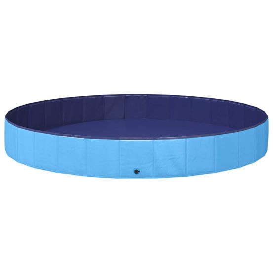 Piscine pour chien ø300 x 38 cm pvc épais bleu