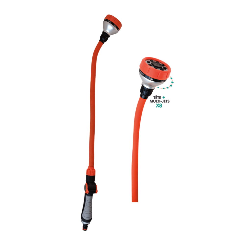 Venteo - lance d'arrosage flexible multi positions