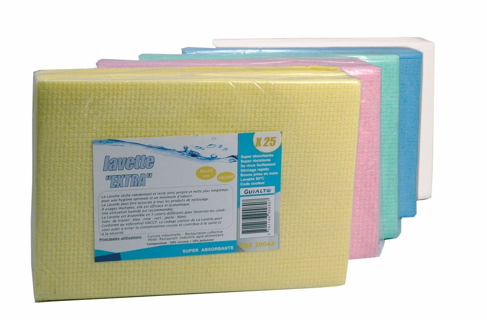Lavette extra 50x35cm (carton 150u) - guialto
