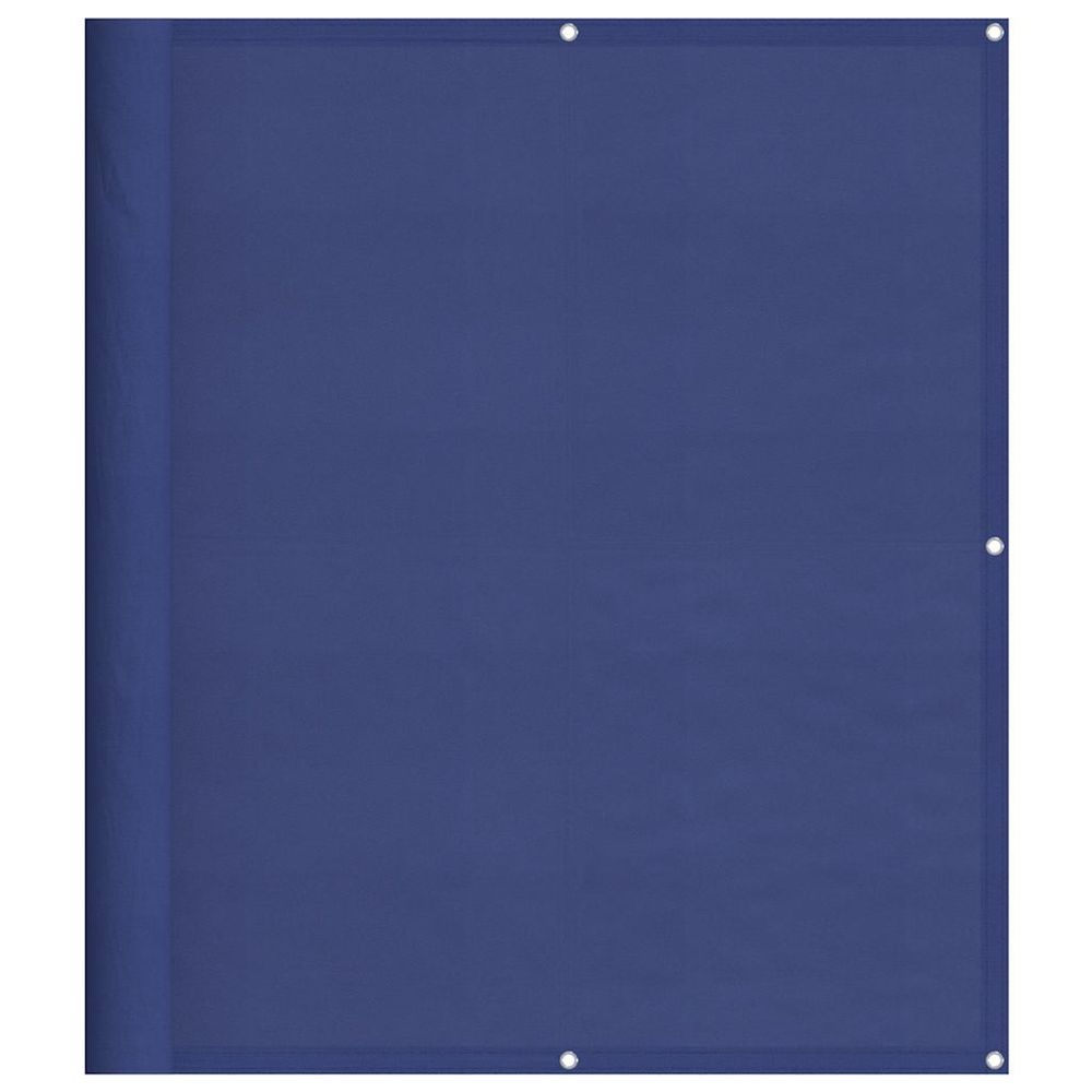 Écran de balcon bleu 120x800 cm 100% polyester oxford