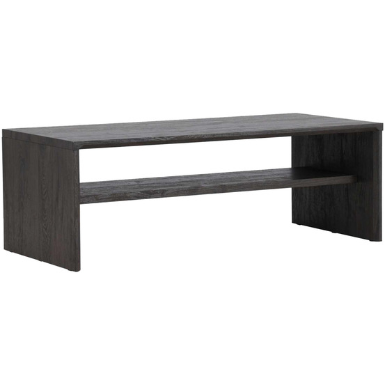 Table basse en mdf telemarket 110 x 50 x 38 cm noir