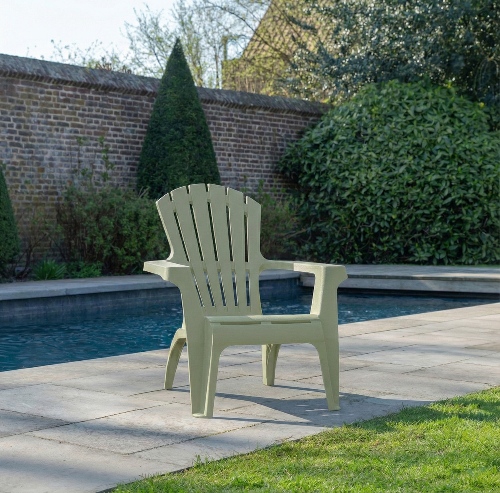 Fauteuil de jardin adirondack vert