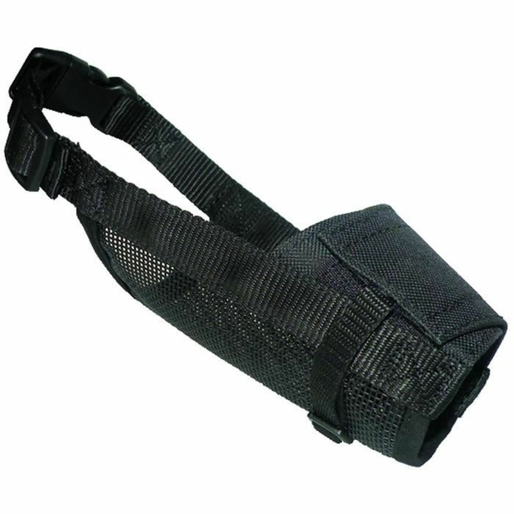 Yago museliere en nylon noir pour grand chien,