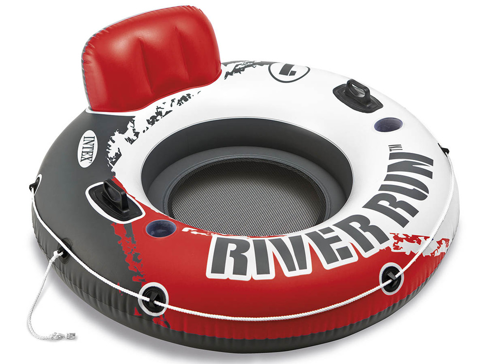 Fauteuil géant river run rouge