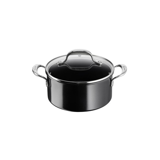 Faitout aluminium 24cm avec couvercle - 010275031224