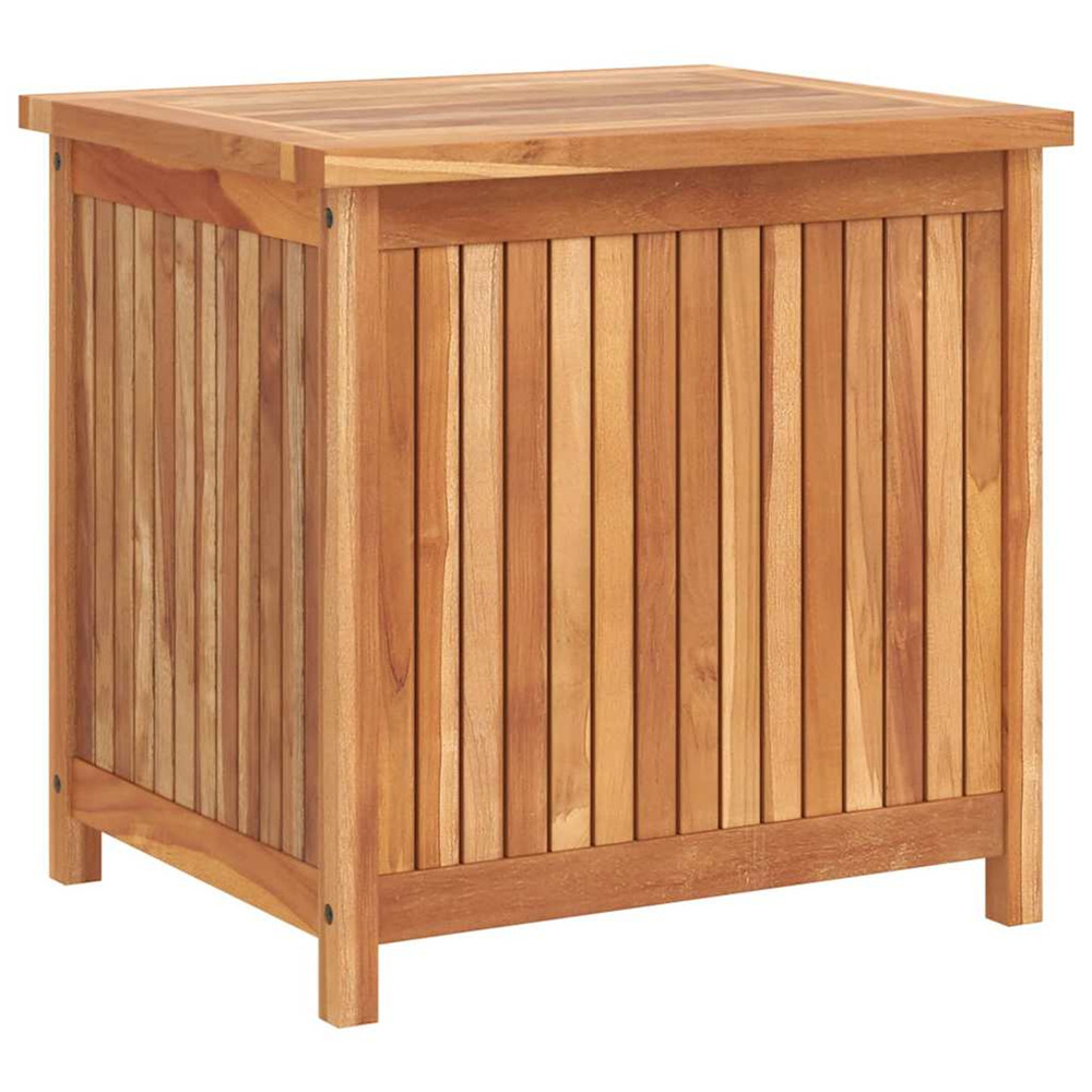 Boîte de rangement de jardin 60x50x58 cm bois de teck solide