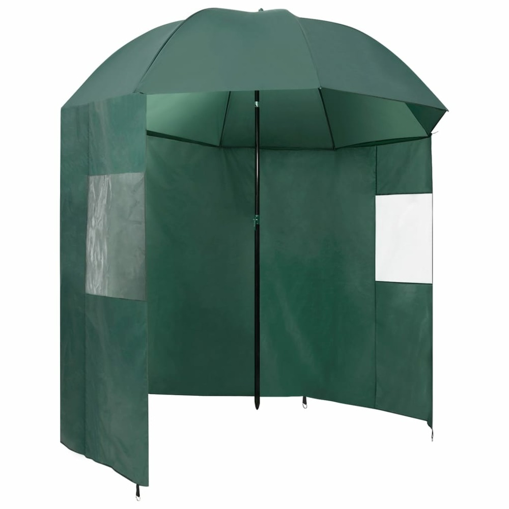 Parapluie de pêche vert 220x193 cm
