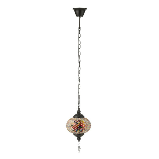 Lampe suspension mosaïque