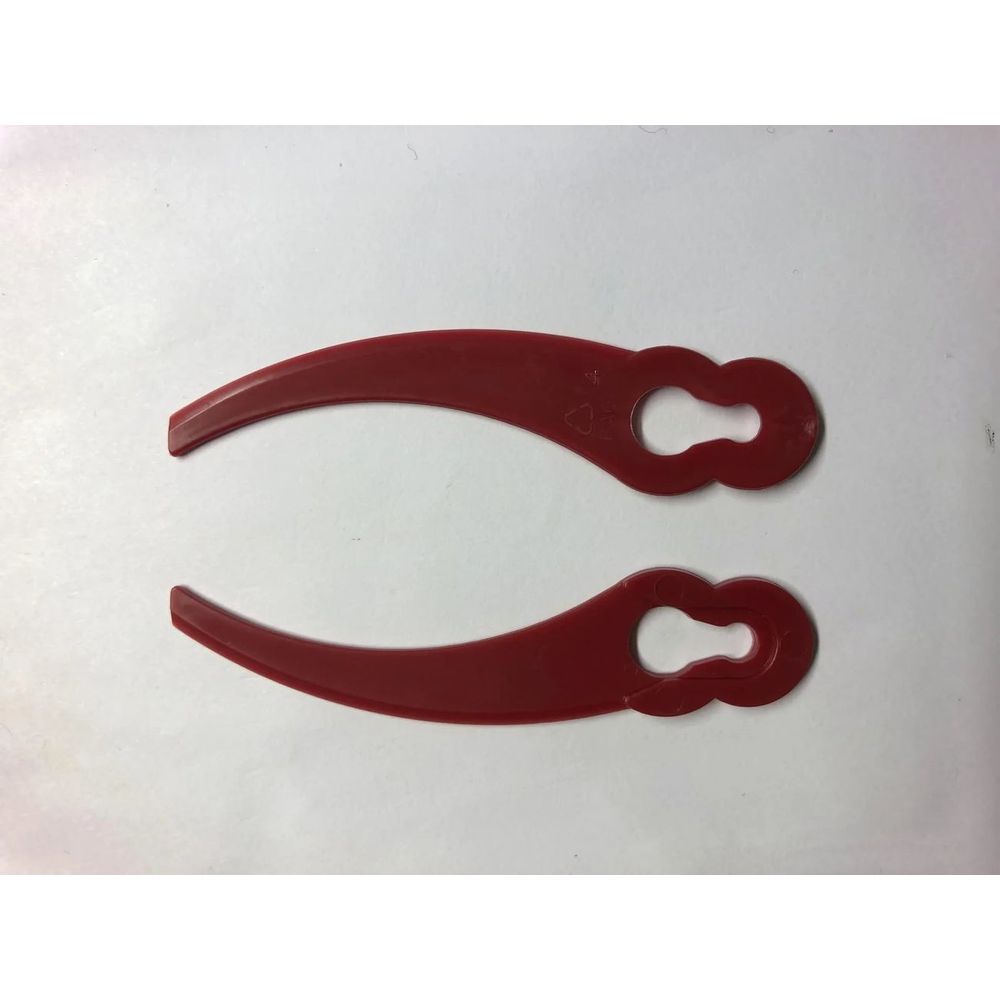 Lames de rechange pour coupe-bordures 967393 et 889631, courbes, plastique, 20 pièces