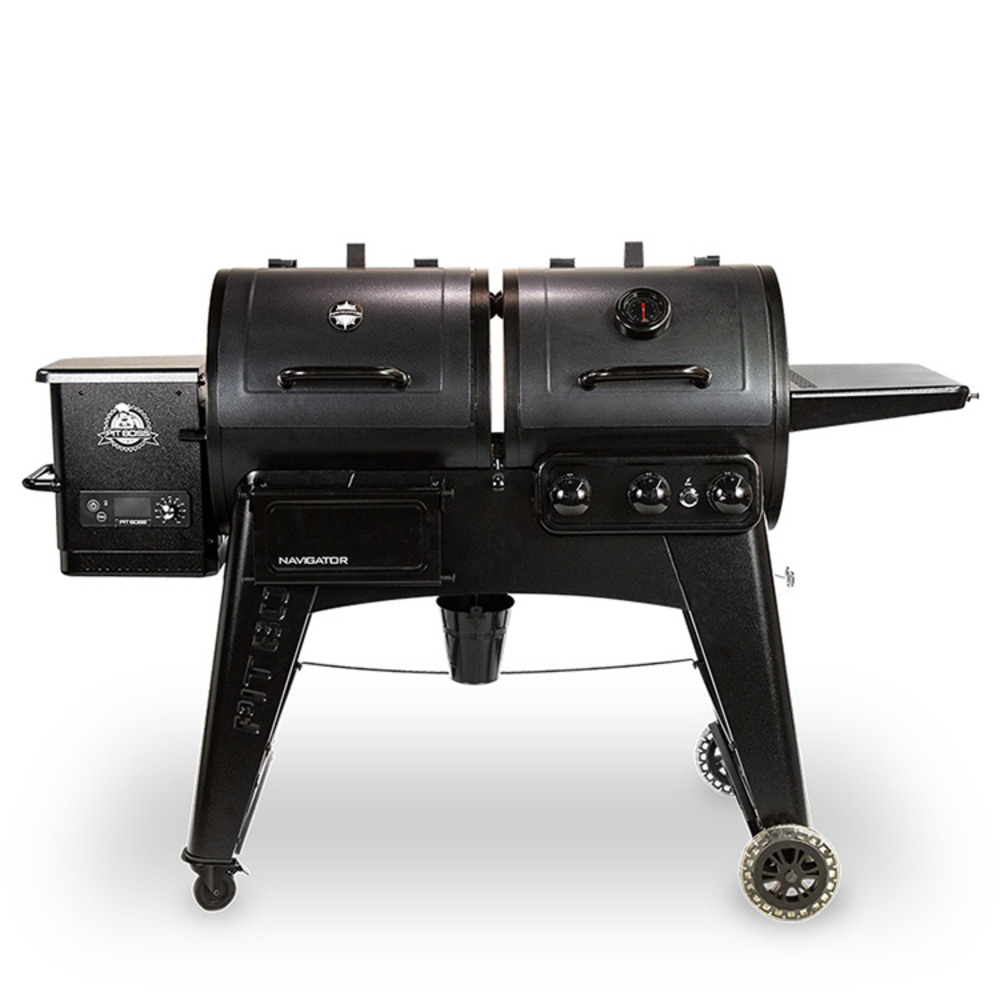 Barbecue pit boss navigator 1230 mixte pellets & gaz