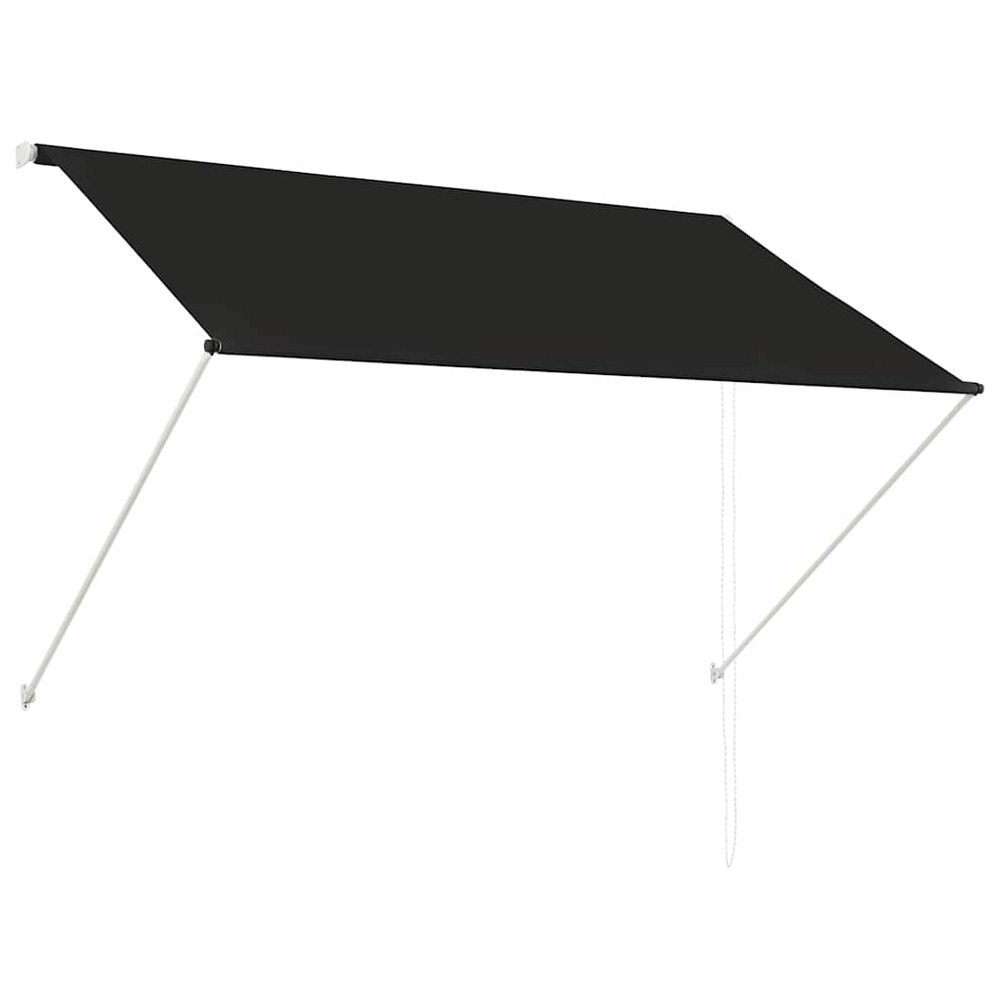 Auvent rétractable 200x150 cm anthracite