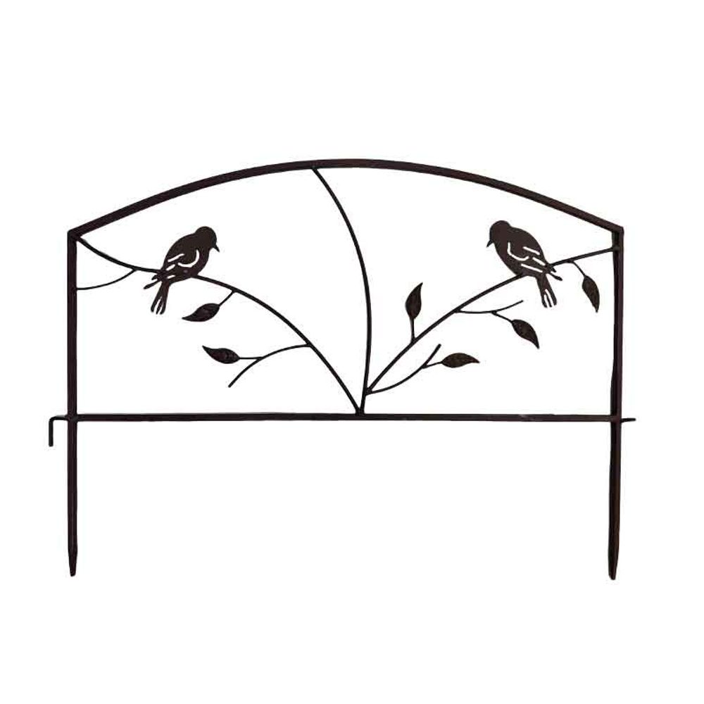 Barrière jardin oiseaux 57x41cm