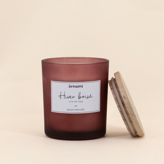 Bougie parfumée en cire de soja