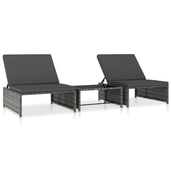 VIDAXL CHAISES LONGUES 2 10-(917785)