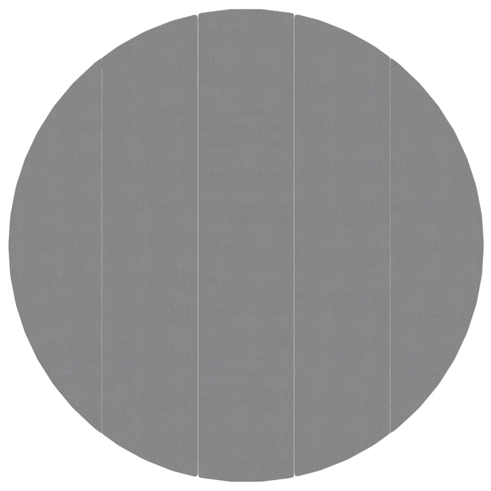 Bâche de piscine gris clair ø550 cm géotextile polyester