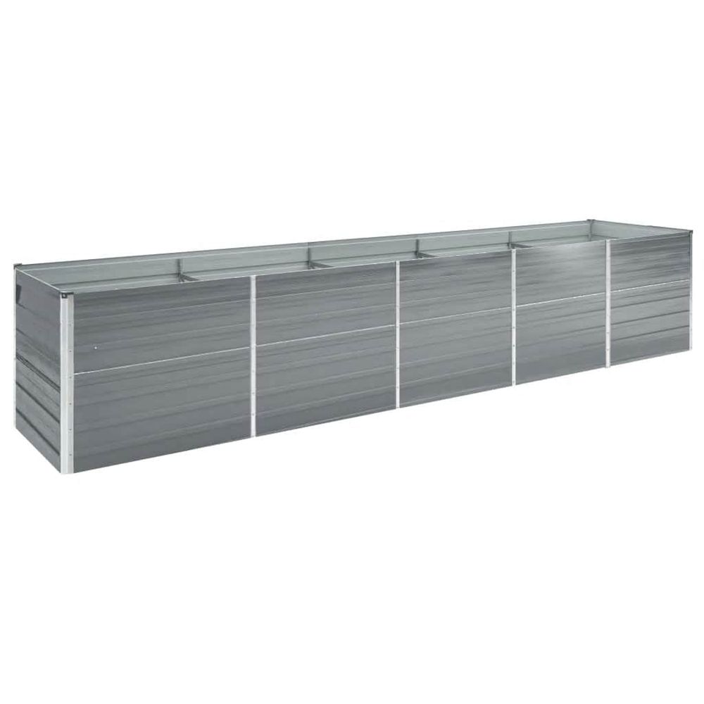 Jardinière surélevé de jardin Acier galvanisé
