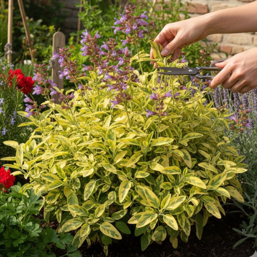 Sauge officinale icterina lot de 5 godets