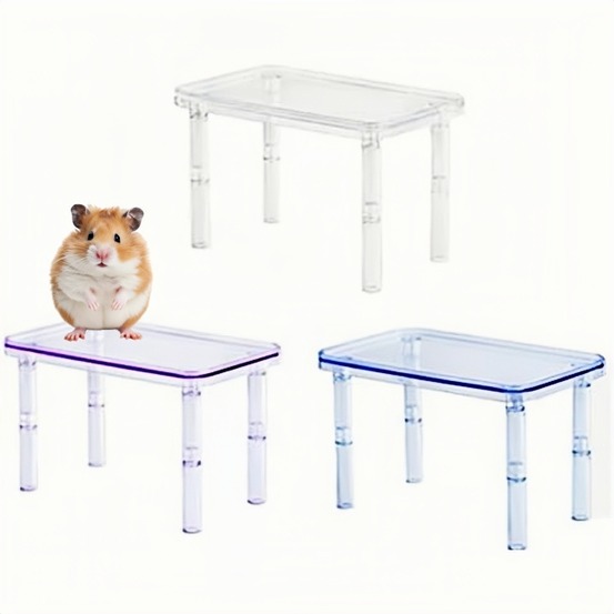 Plateformes - lot de 3, plastique, pieds, hauteur réglable