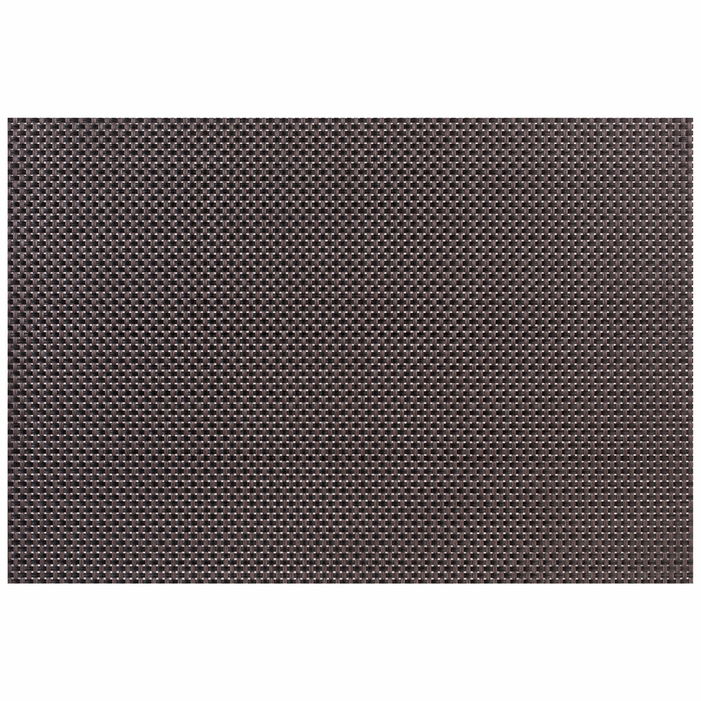 Set de table maille epaisse marron et noir 45 x 30 cm - pujadas