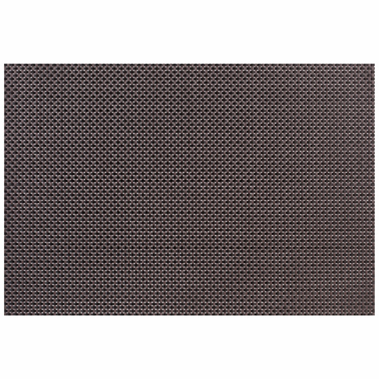 Set de table maille epaisse marron et noir 45 x 30 cm - pujadas