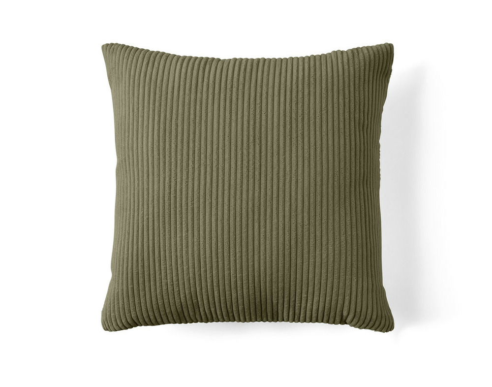 Selma - coussin - en velours côtelé - 60x60 cm