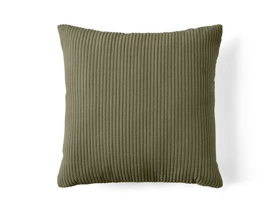 Selma - coussin - en velours côtelé - 60x60 cm