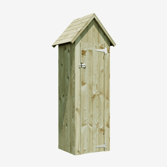 Armoire de jardin bois opale - 0,3 m²