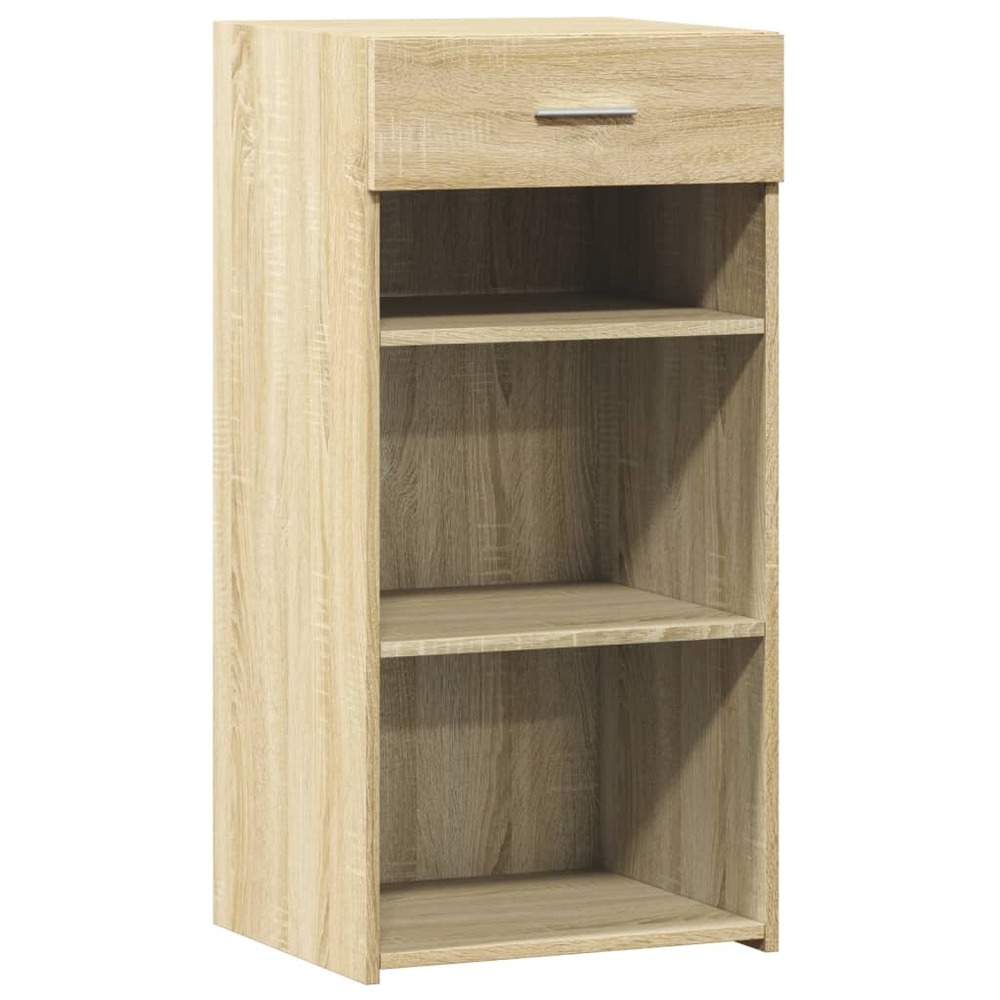 Buffet bahut commode armoire meuble de rangement organisateur cuisine salle de séjour salon sonoma 45 x 42,5 x 93 cm bois d'i