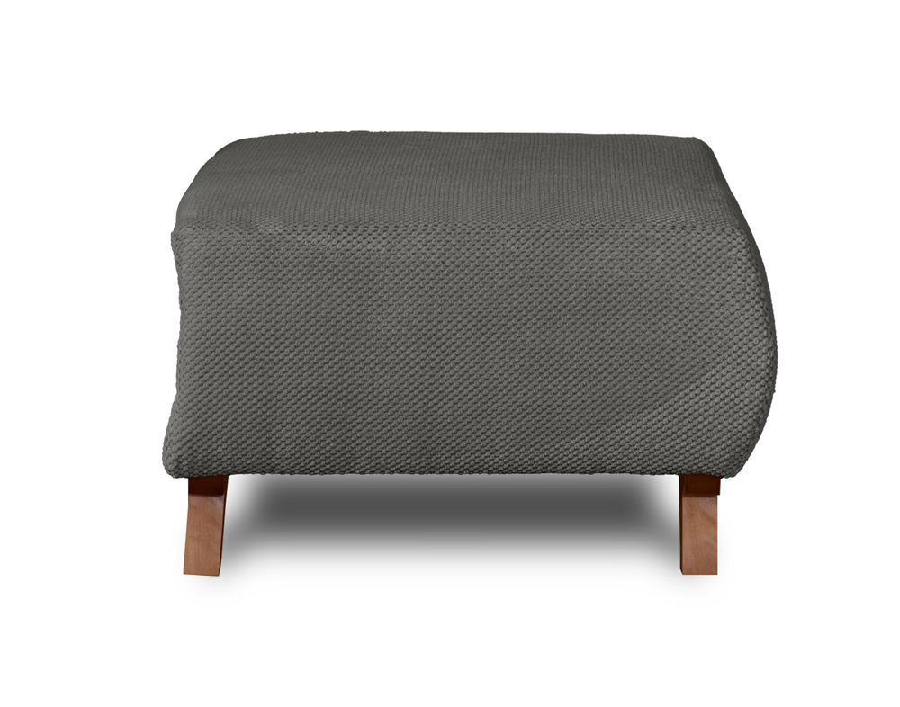 Cristal - pouf modulable - 65 cm - en velours texturé