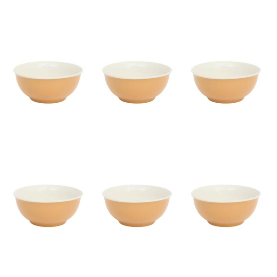 Lot de 6 bols en porcelaine