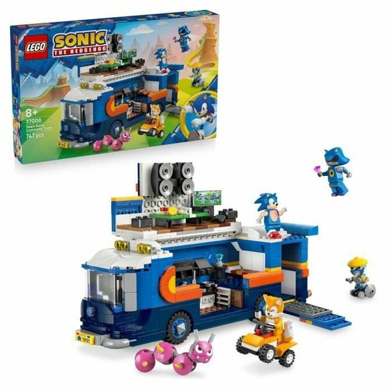Lego sonic the hedgehog le camion de contrôle de l'équipe sonic