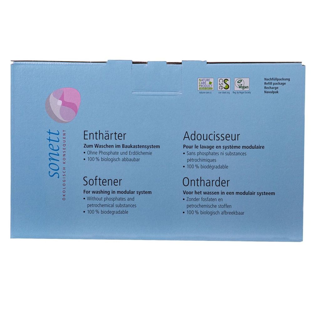 Adoucisseur d'eau 5 kg, anti calcaire machine à laver, adoucissant naturel