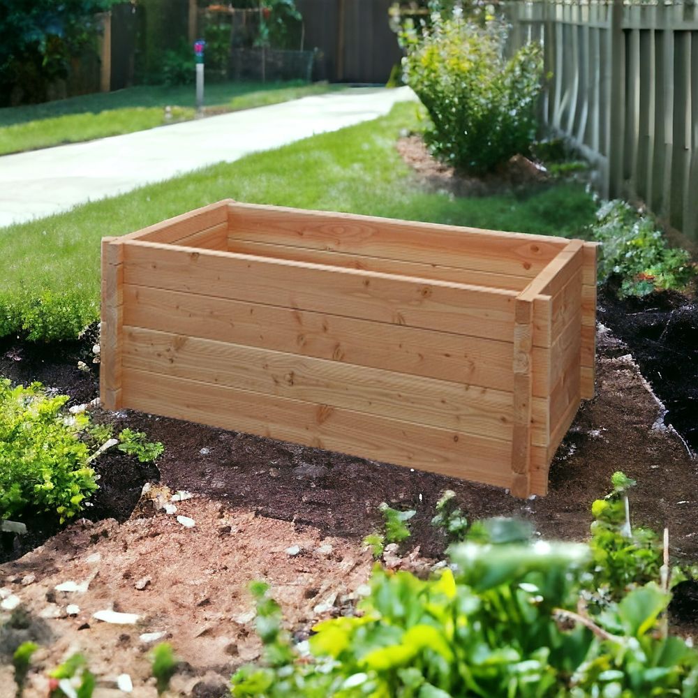 Potager collectivités douglas 150 x 100 ht 58 cm | Truffaut