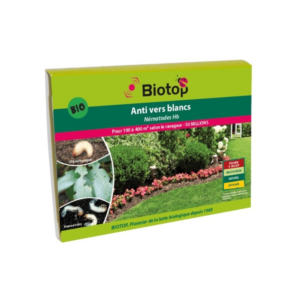 Nématodes hb anti vers blancs 50m - 100m²