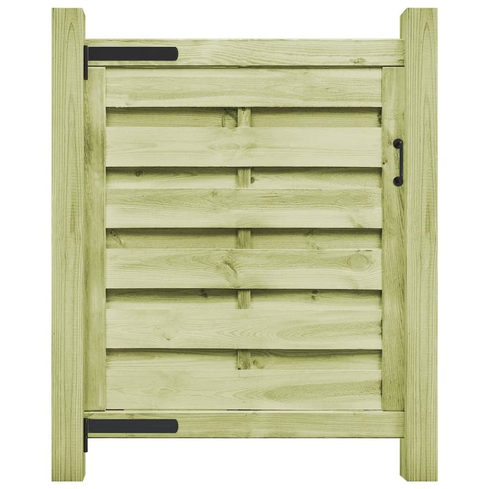 Portillon bois de pin imprégné 100x100 cm vert