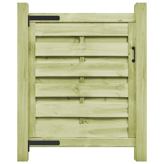 Portillon bois de pin imprégné 100x100 cm vert