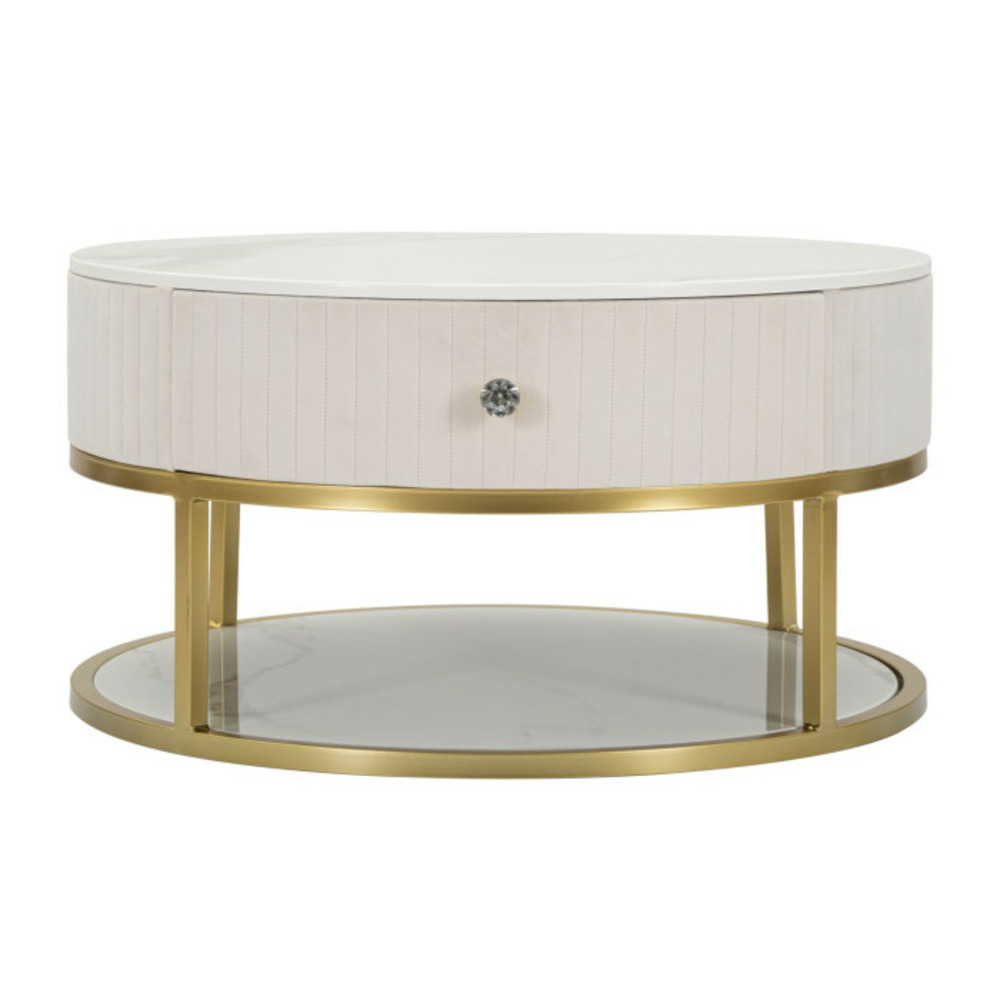 Table basse effet marbre 