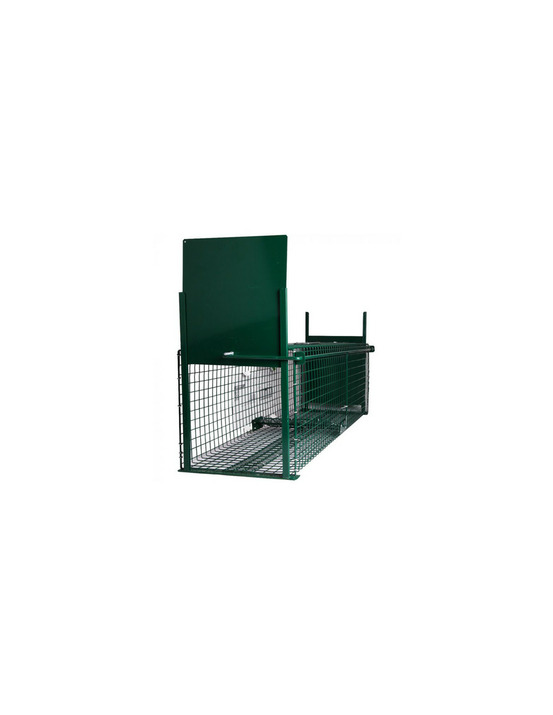 Piège - nasse 2 entrées porte à glissière 103 x 31 x 31 cm